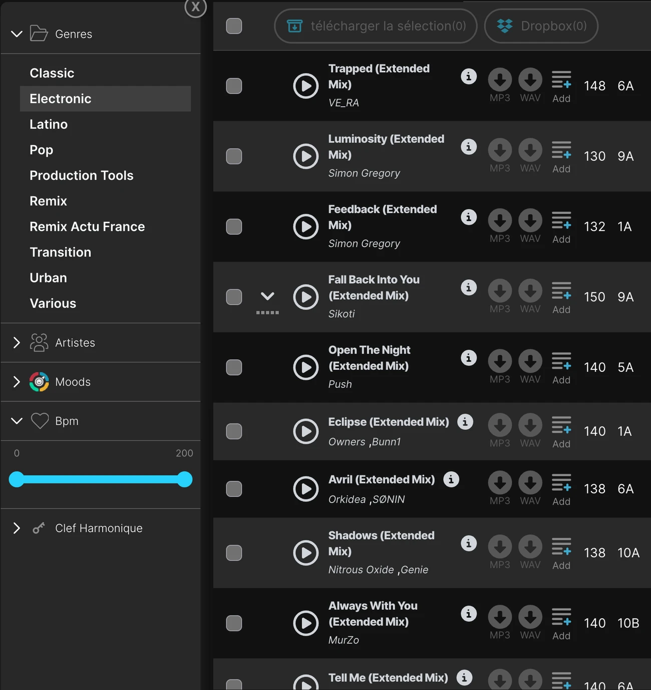 Schermata della piattaforma Fuvi Clan